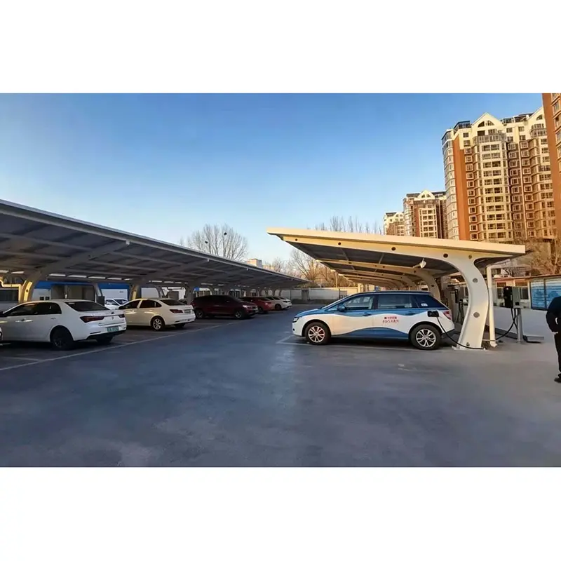 C-Channel Solar Carkat System