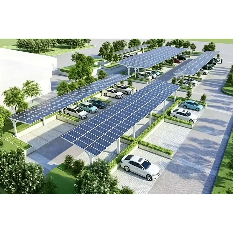Square Tube Solar Carkat System